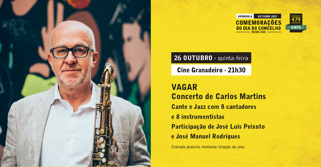 Grândola recebe Antestreia do projeto «VAGAR»  de Carlos Martins   