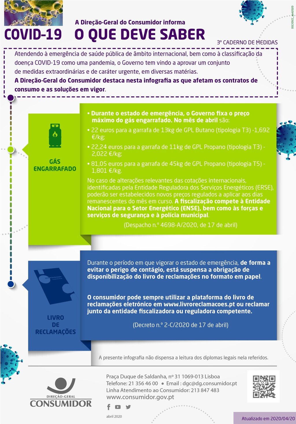 COVID 19 - Medidas excecionais e temporárias que afetam os contratos de consumo