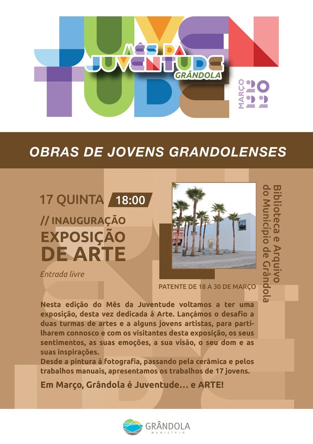 Inauguração Exposição de Arte - Obras de Jovens Grandolenses