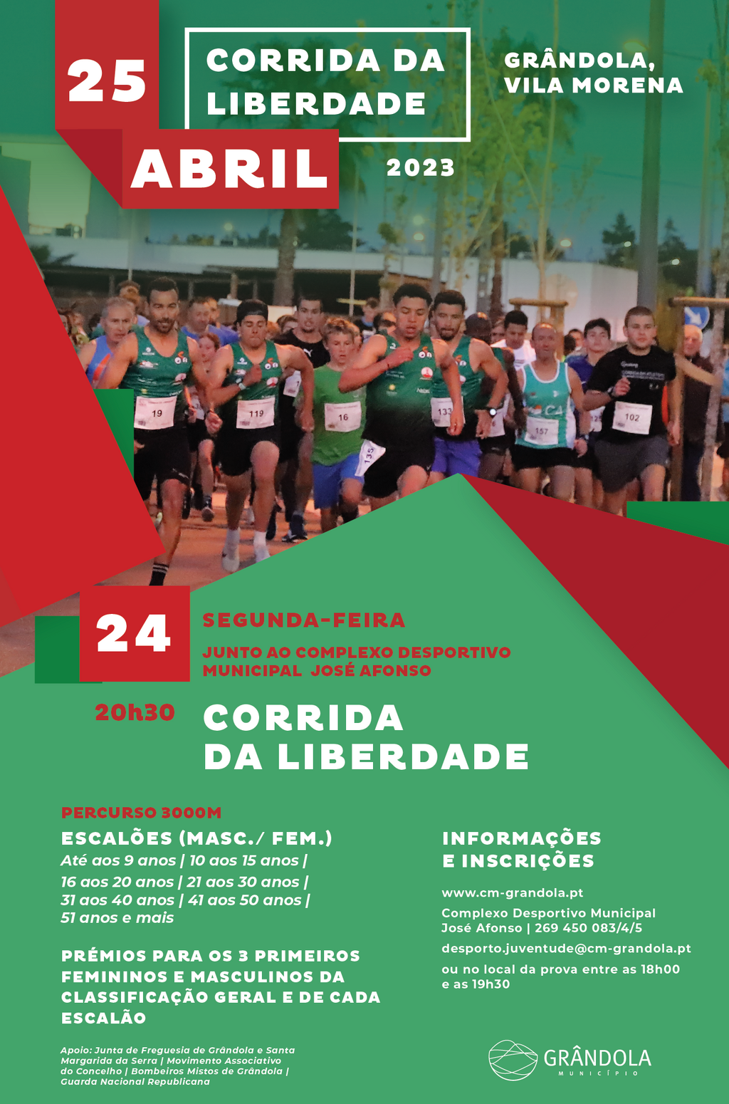 Comemorações do 25 de Abril | Corrida da Liberdade