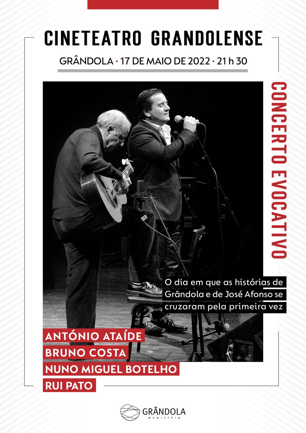 MÚSICA | Concerto Evocativo - António Ataíde, Bruno Costa, Nuno Miguel Botelho e Rui Pato