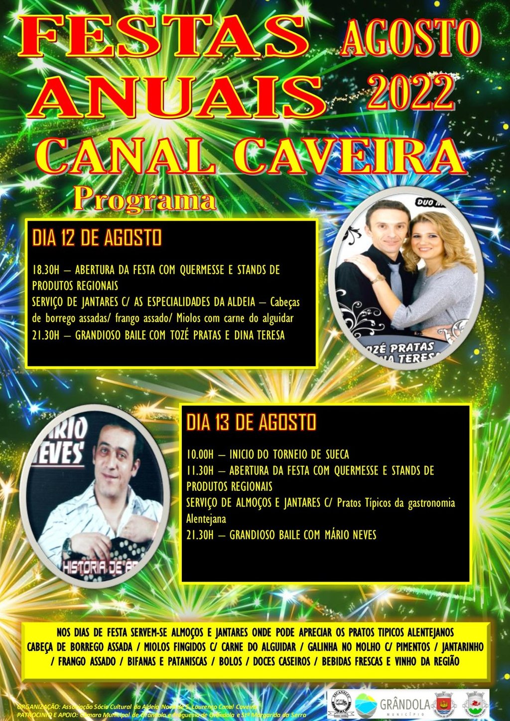 Festas Anuais | Canal Caveira