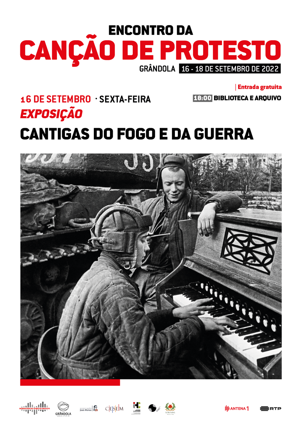 MÚSICA, CULTURA, EXPOSIÇÕES | Encontro da Canção de Protesto » Cantigas do Fogo e da Guerra