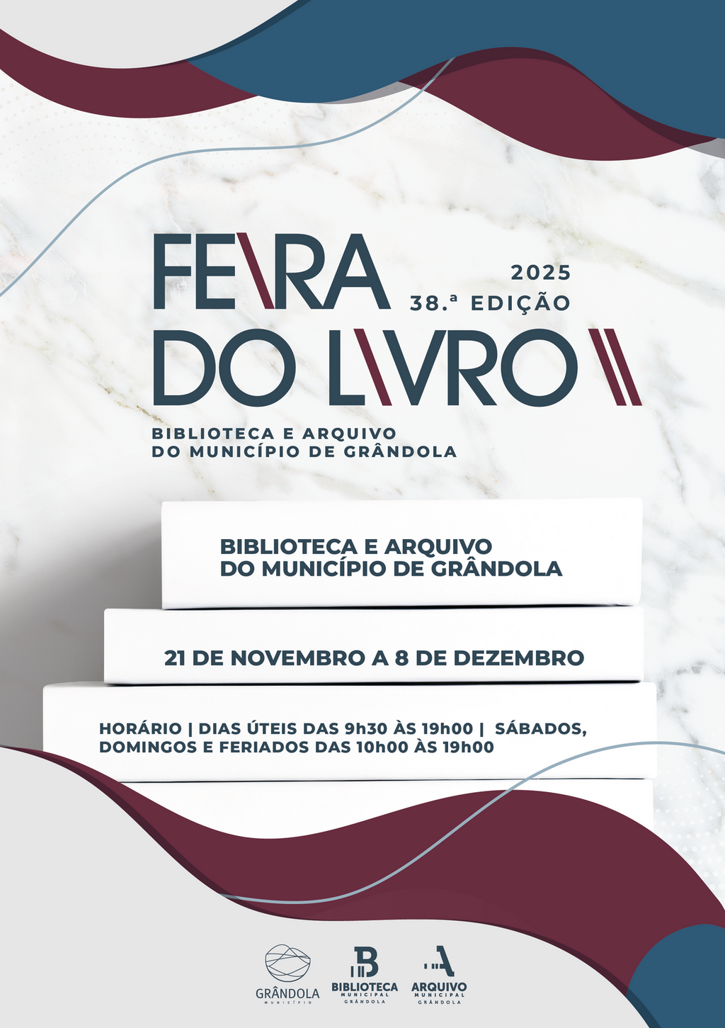 CULTURA | 38.ª Feira do Livro - Programação de novembro