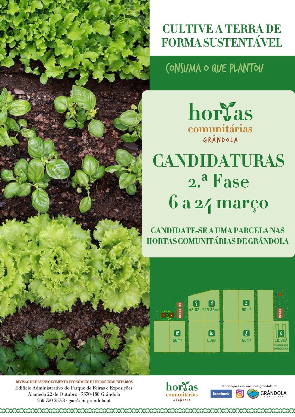 Hortas Comunitárias | 2ª fase de Candidaturas