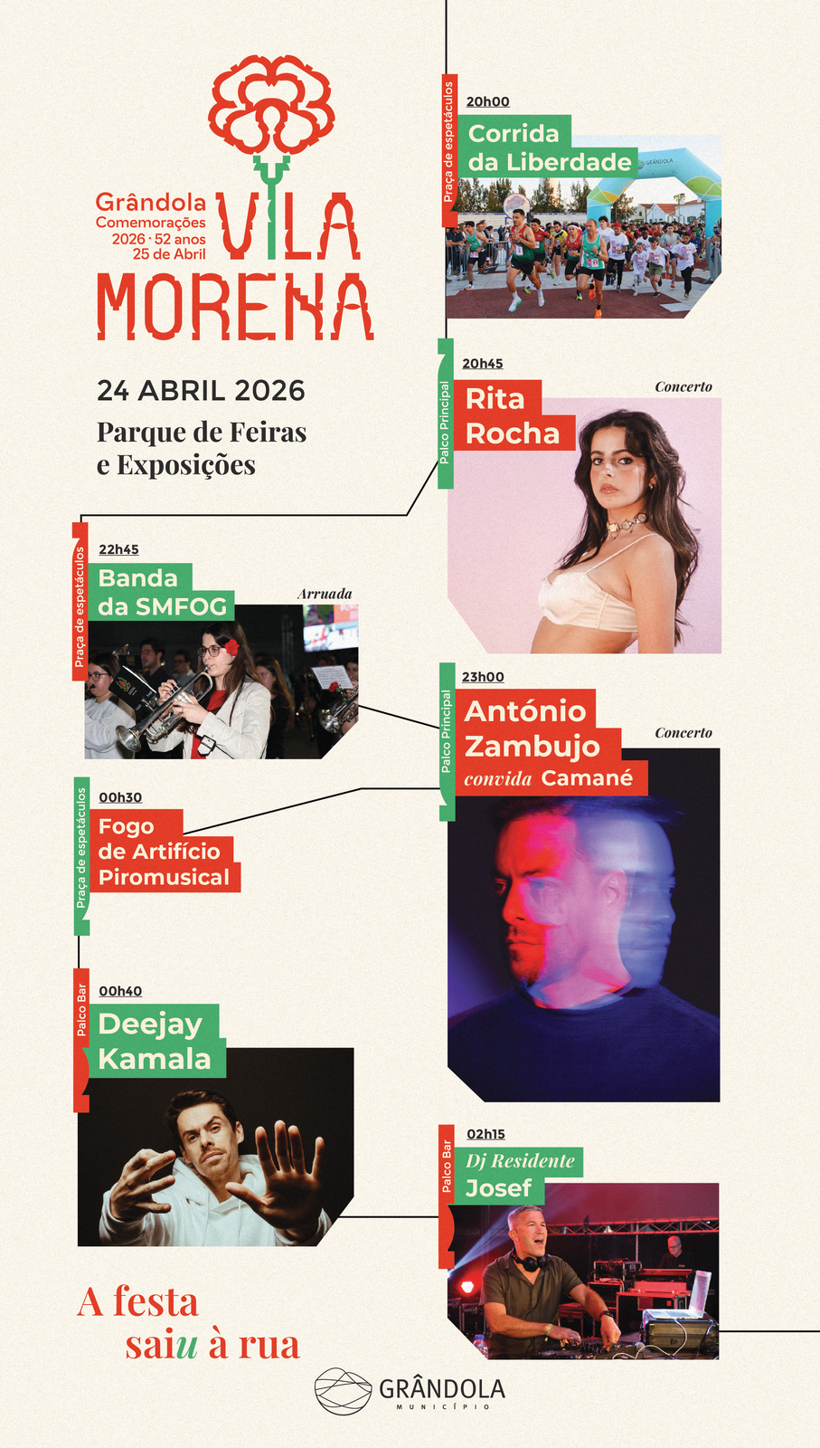 A FESTA SAIU À RUA | Comemorações do 25 de Abril » Destaques