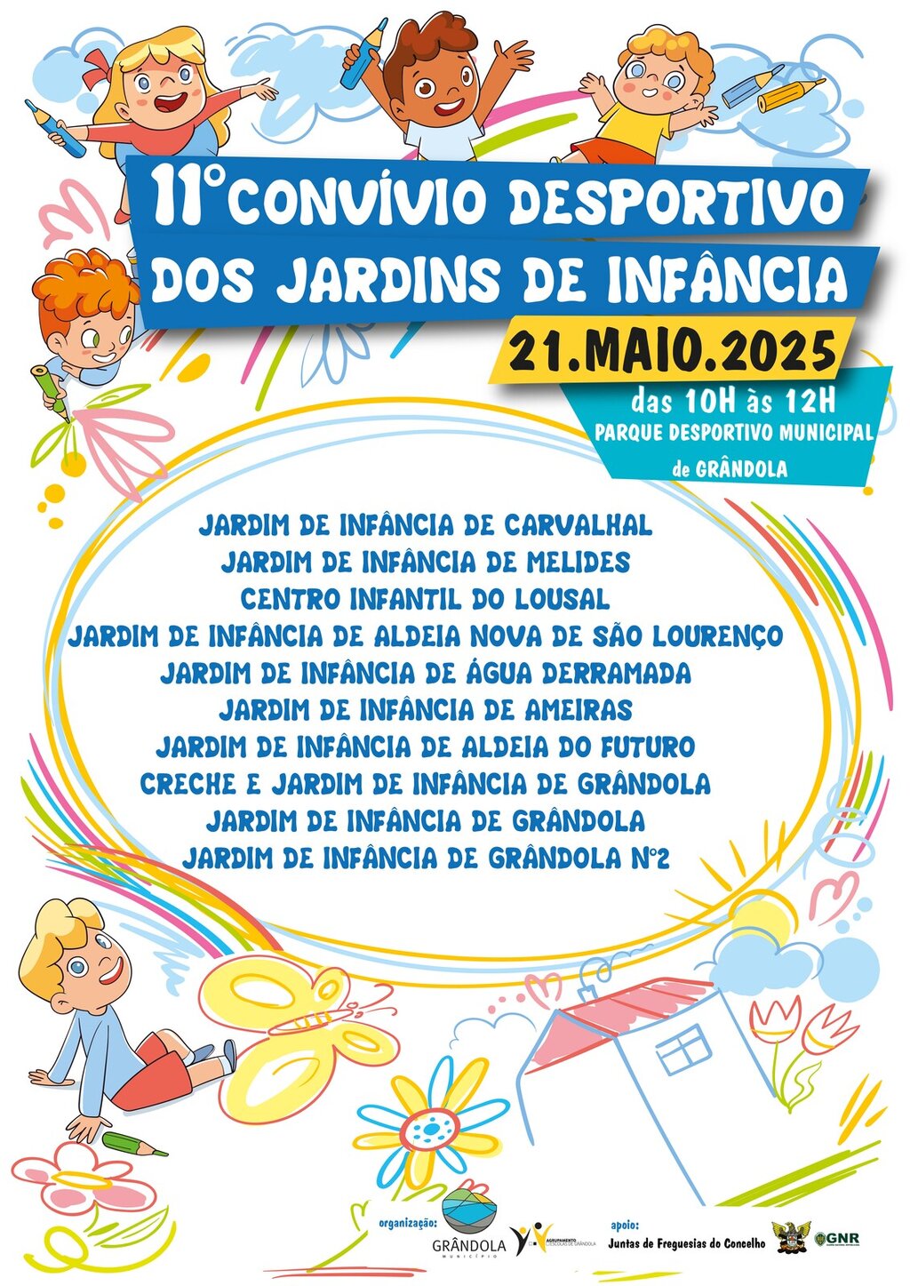 DESPORTO | 11.º Convívio Desportivo dos Jardins de Infância 