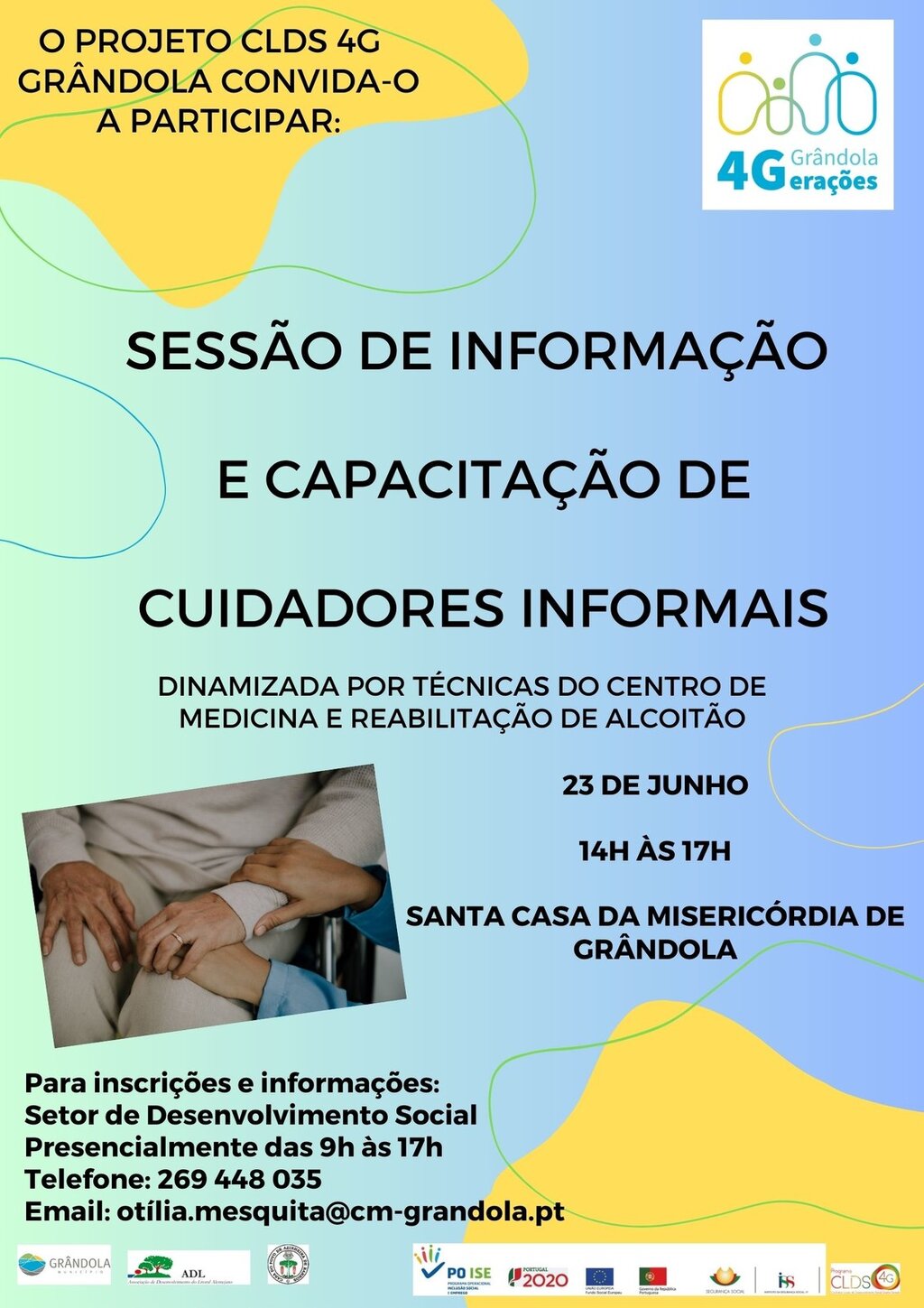 DESENVOLVIMENTO SOCIAL | Sessão de Informação para Cuidadores/as Informais