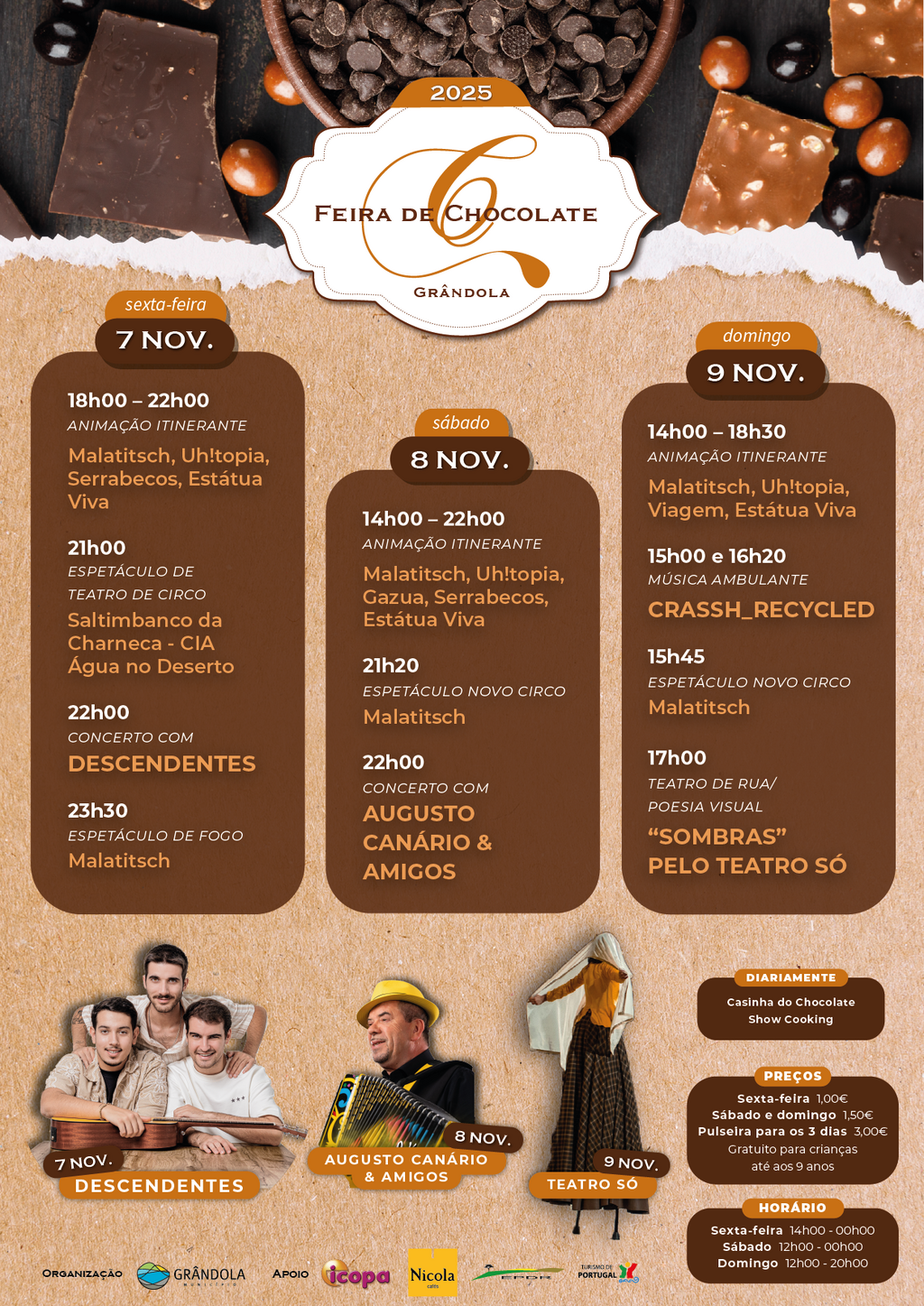 FEIRA DE CHOCOLATE 2025 | Programa Geral