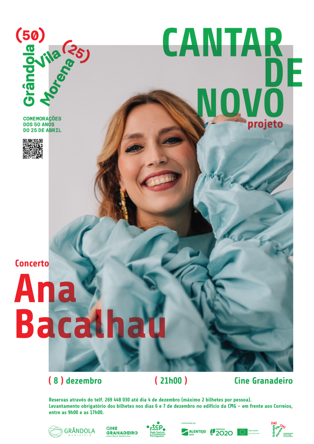 Concerto |  Ana Bacalhau - Projeto Cantar de Novo