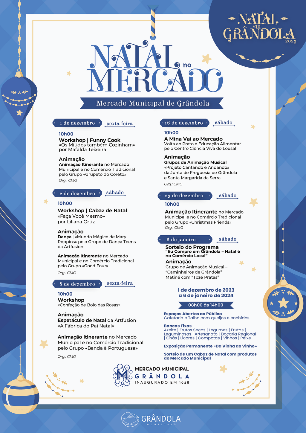 NATAL EM GRÂNDOLA | Natal no Mercado 