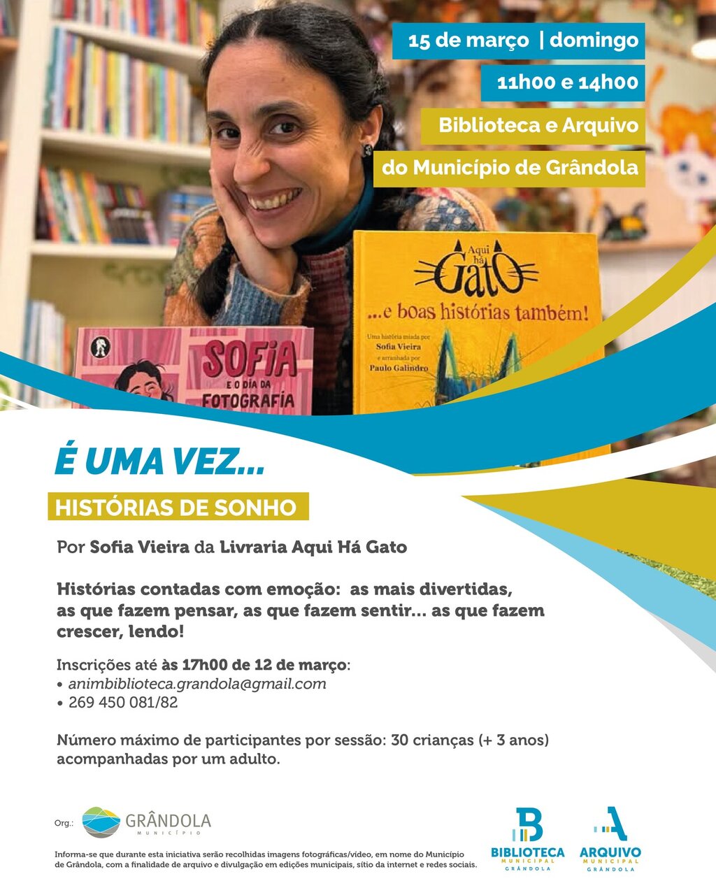 BIBLIOTECA | É Uma Vez...  Histórias de Sonho por Sofia Vieira da Livraria Aqui Há Gato
