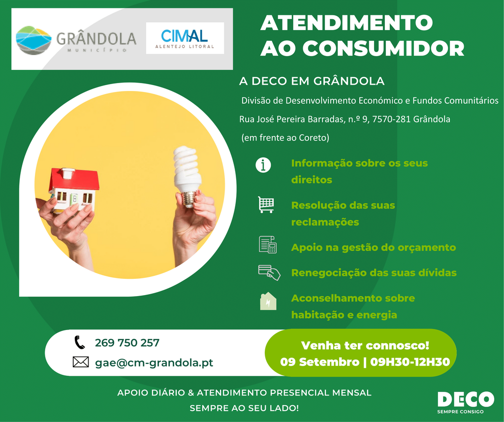 DECO | Atendimento ao consumidor » setembro