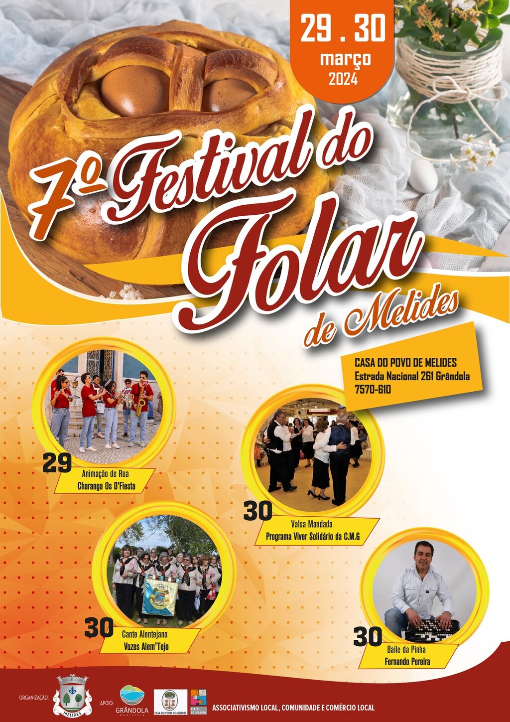 GASTRONOMIA | 7.º Festival do Folar de Melides