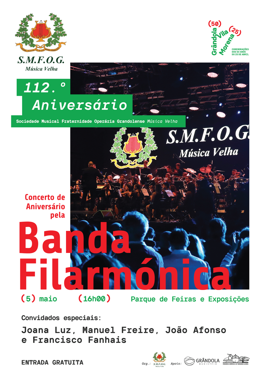 CONCERTO | 112.º Aniversário da SMFOG