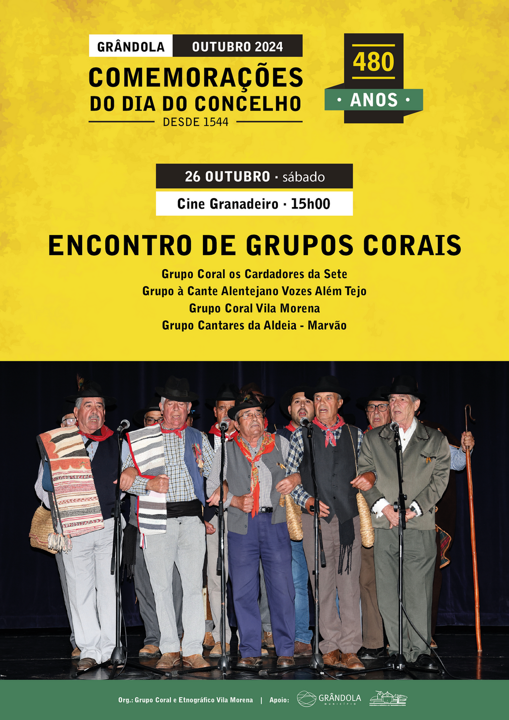 COMEMORAÇÕES DO DIA DO CONCELHO | Encontro de Grupos Corais
