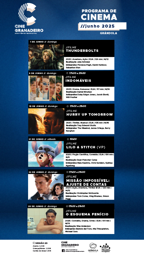 CULTURA | Cinema - JUNHO