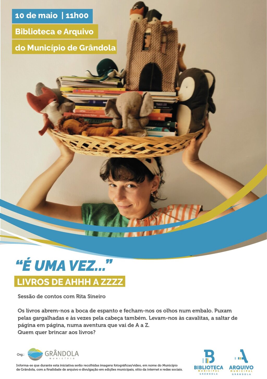 Cultura | É Uma Vez... Sessão de Contos com Rita Sineiro