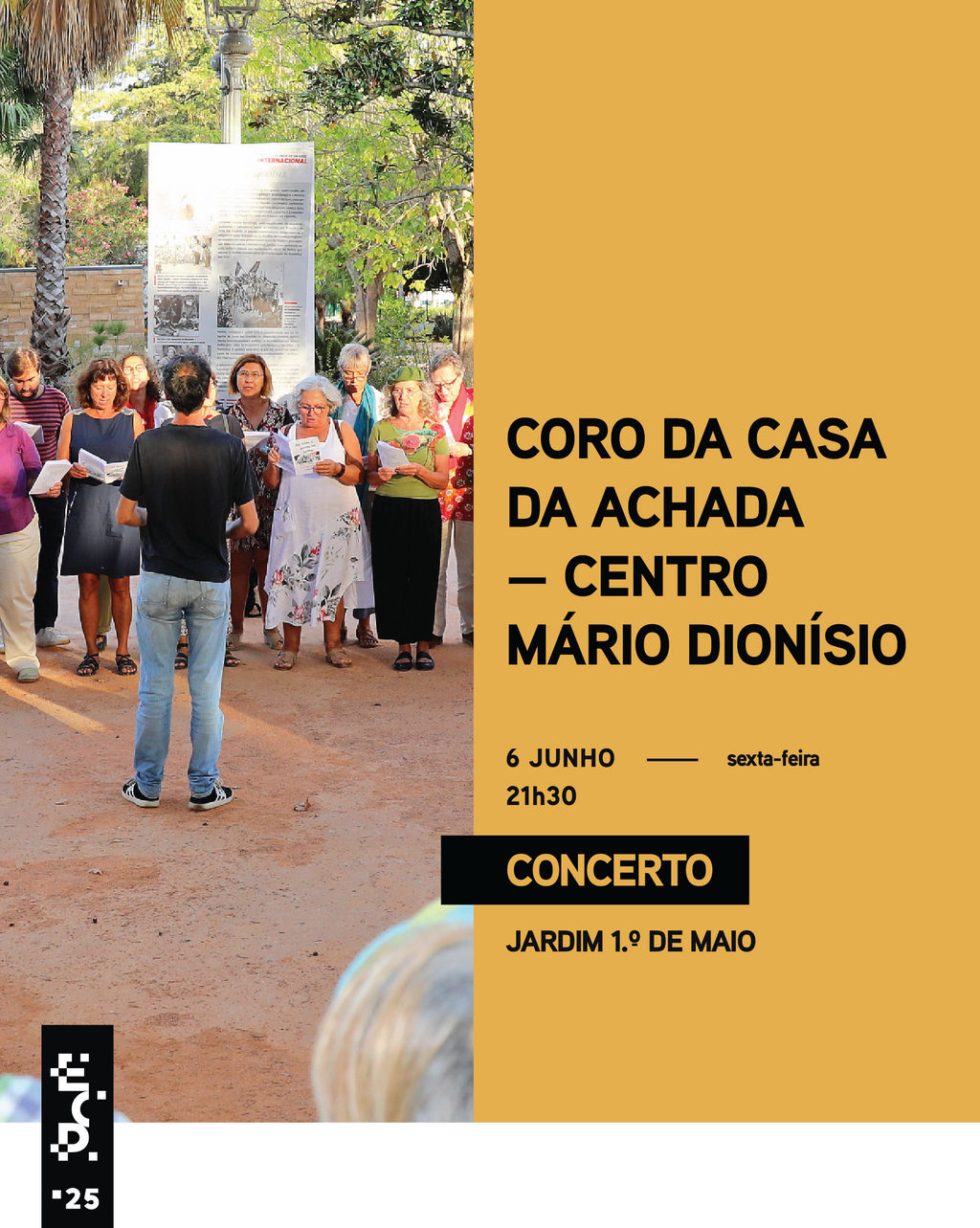 CULTURA | Encontro da Canção de Protesto » Concerto Coro da Casa da Achada - Centro Mário Dionísio 