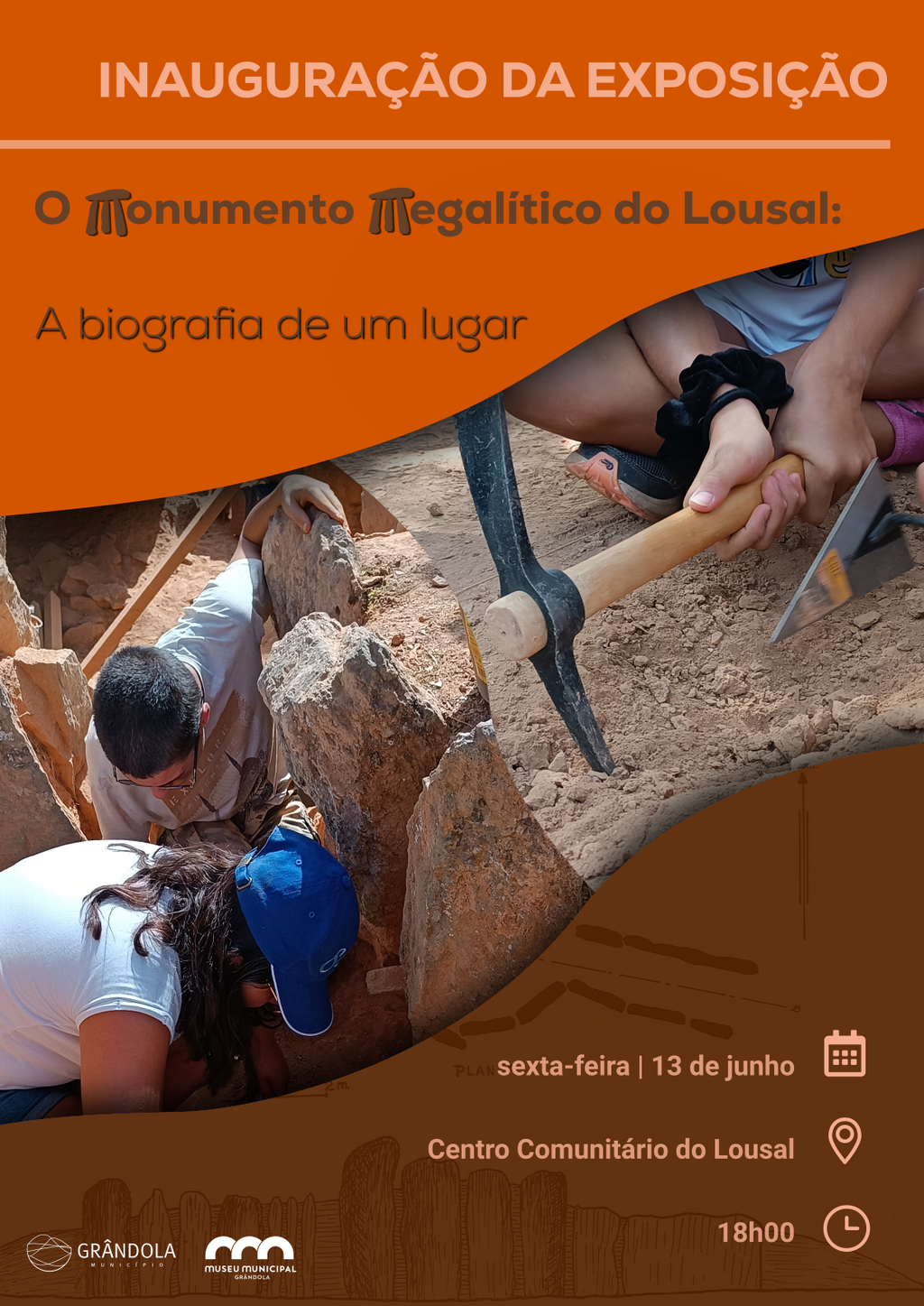 PATRIMÓNIO | Inauguração da exposição « O Monumento Megalítico do Lousal: A biografia de um lugar »