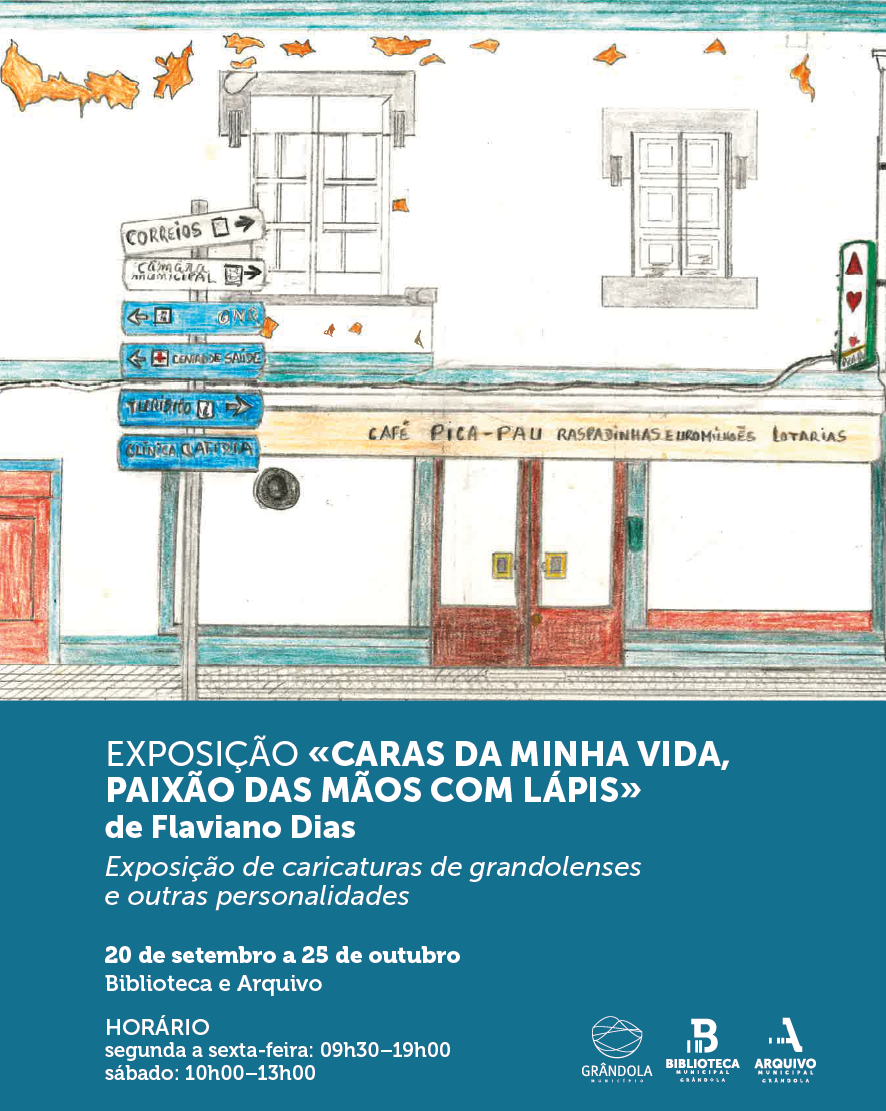 CULTURA | Inauguração da exposição de caricaturas «Caras da Minha Vida, Paixão das Mãos com Lápis...
