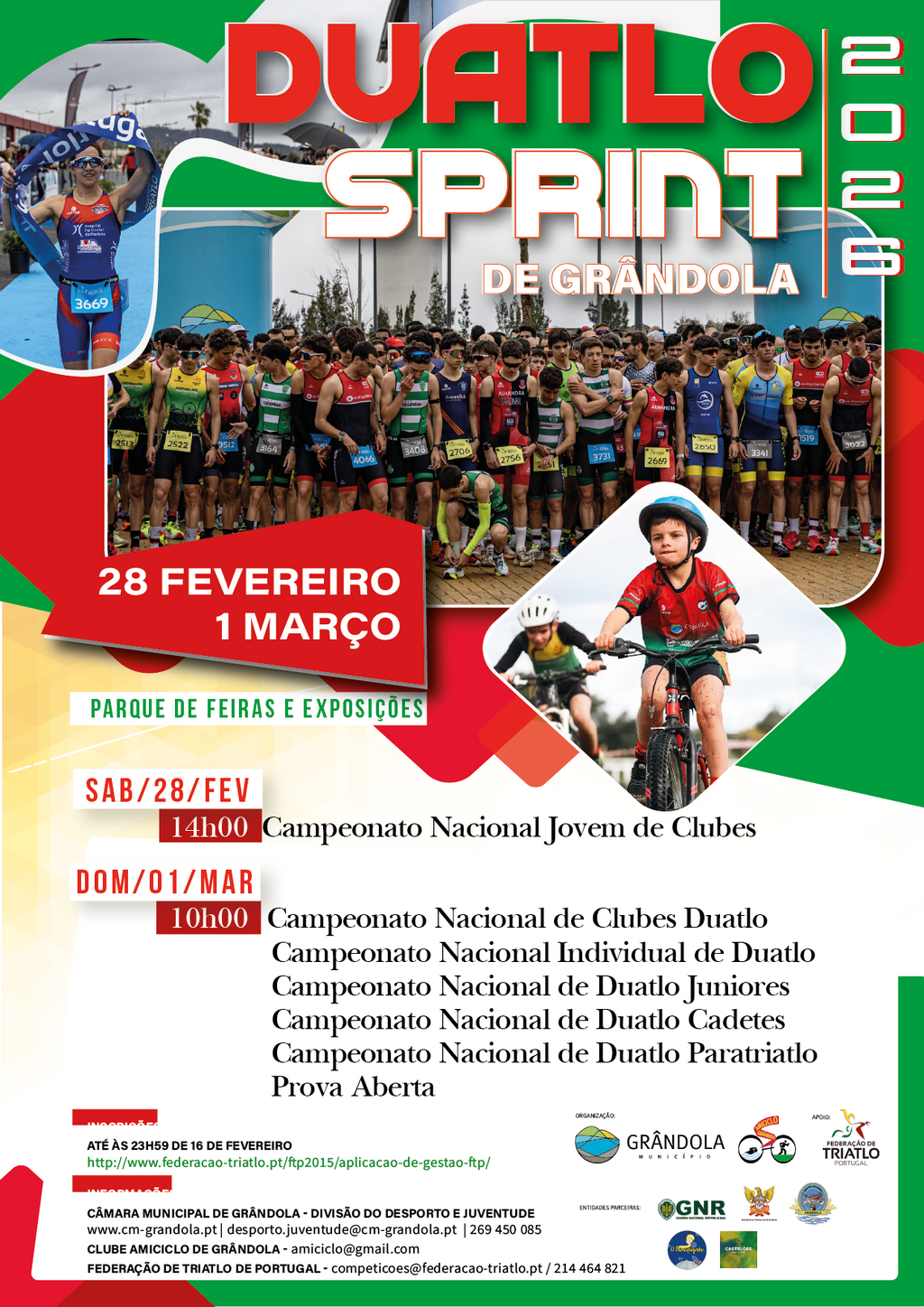 DESPORTO | Duatlo Sprint de Grândola 2026 » Inscrições abertas !