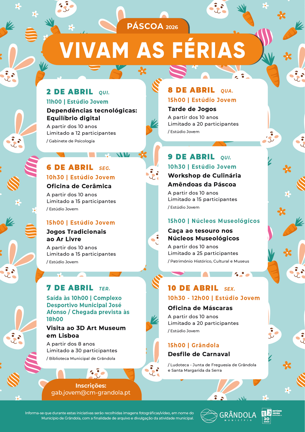 JUVENTUDE | Vivam as Férias - Páscoa