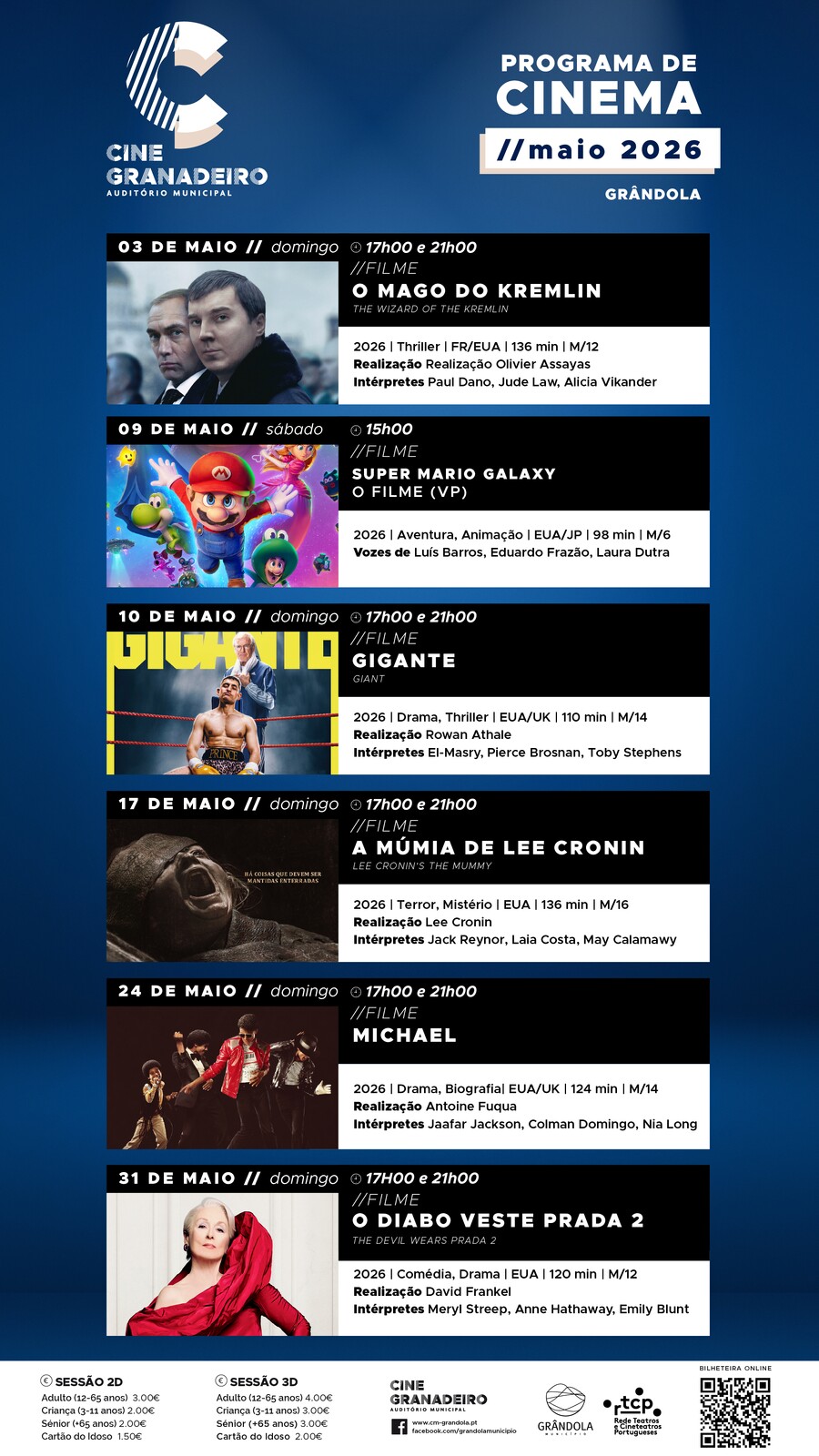 CULTURA | Cinema - MAIO