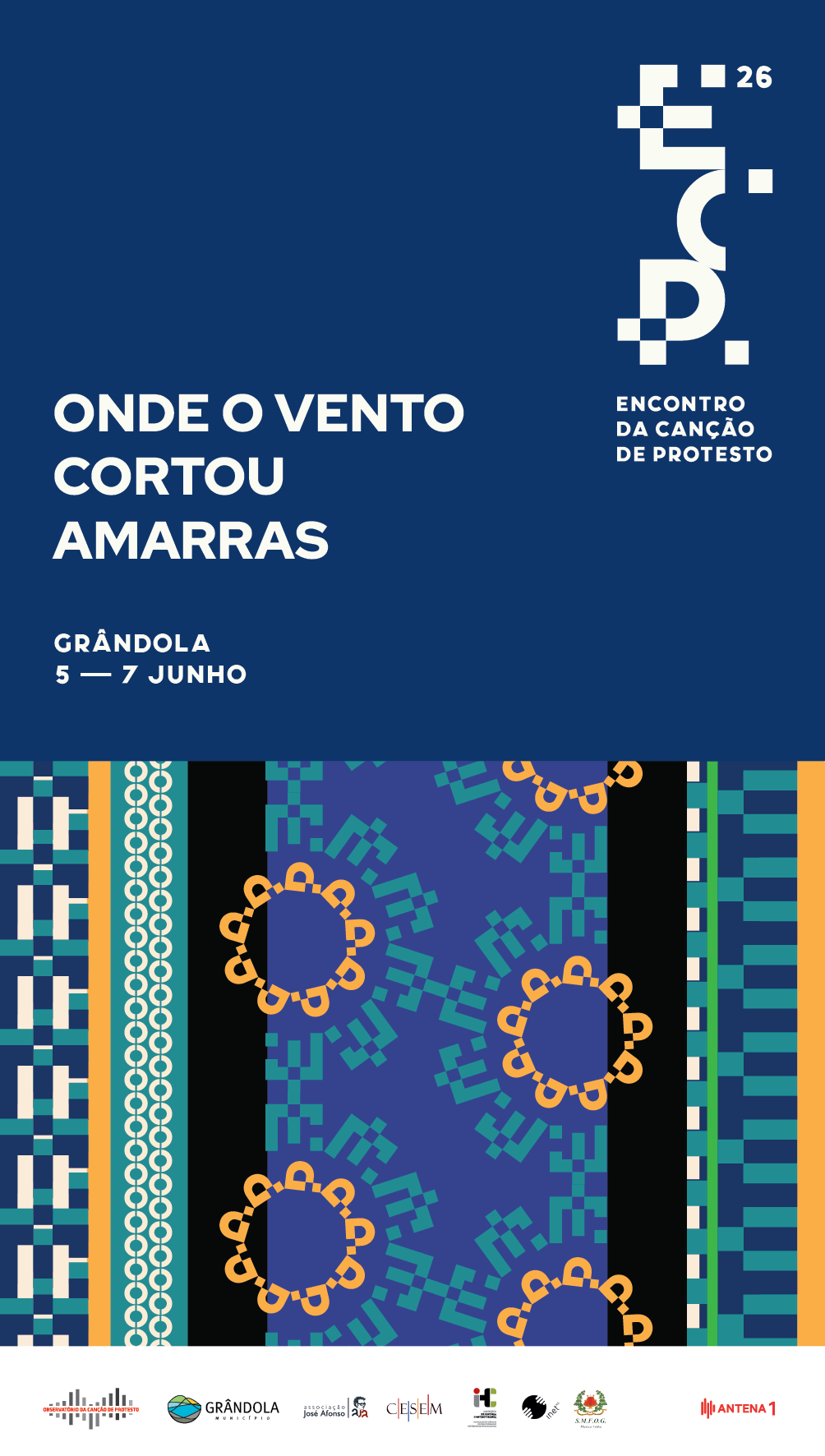 CULTURA | Encontro da Canção de Protesto 2026 « Onde o Vento Cortou Amarras«