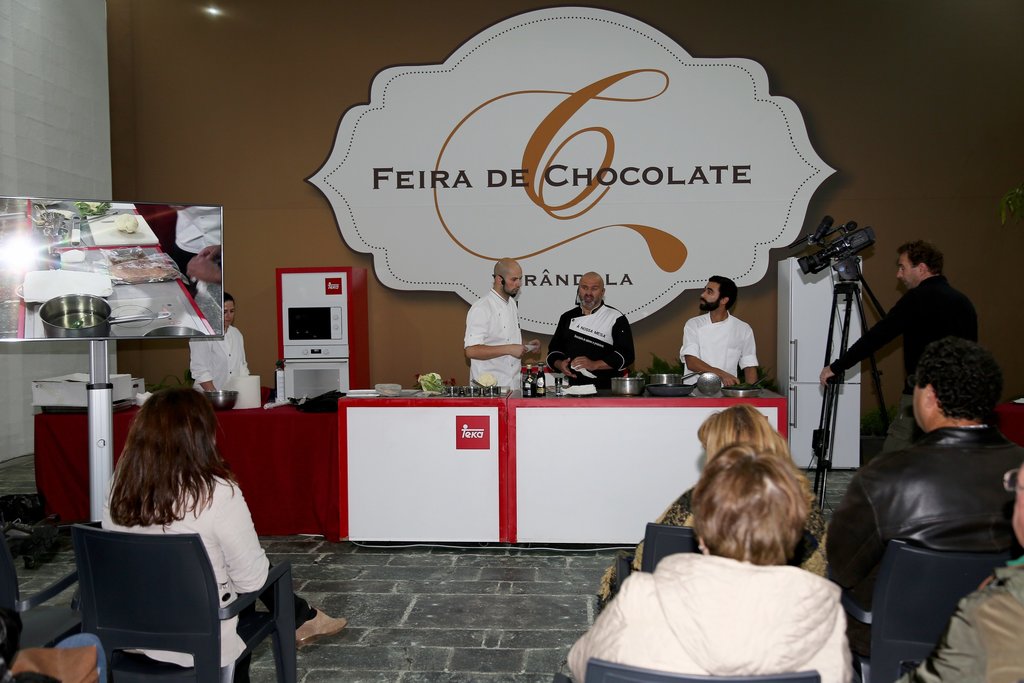 Show Cook na Feira de Chocolate de Grândola com conceituados Chefs Nacionais