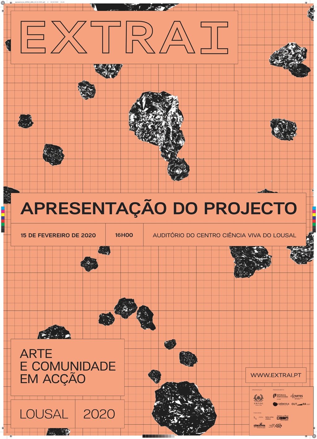 Projeto EXTRAI – Aldeia Mineira do Lousal vai Receber Cinco Residências Artísticas