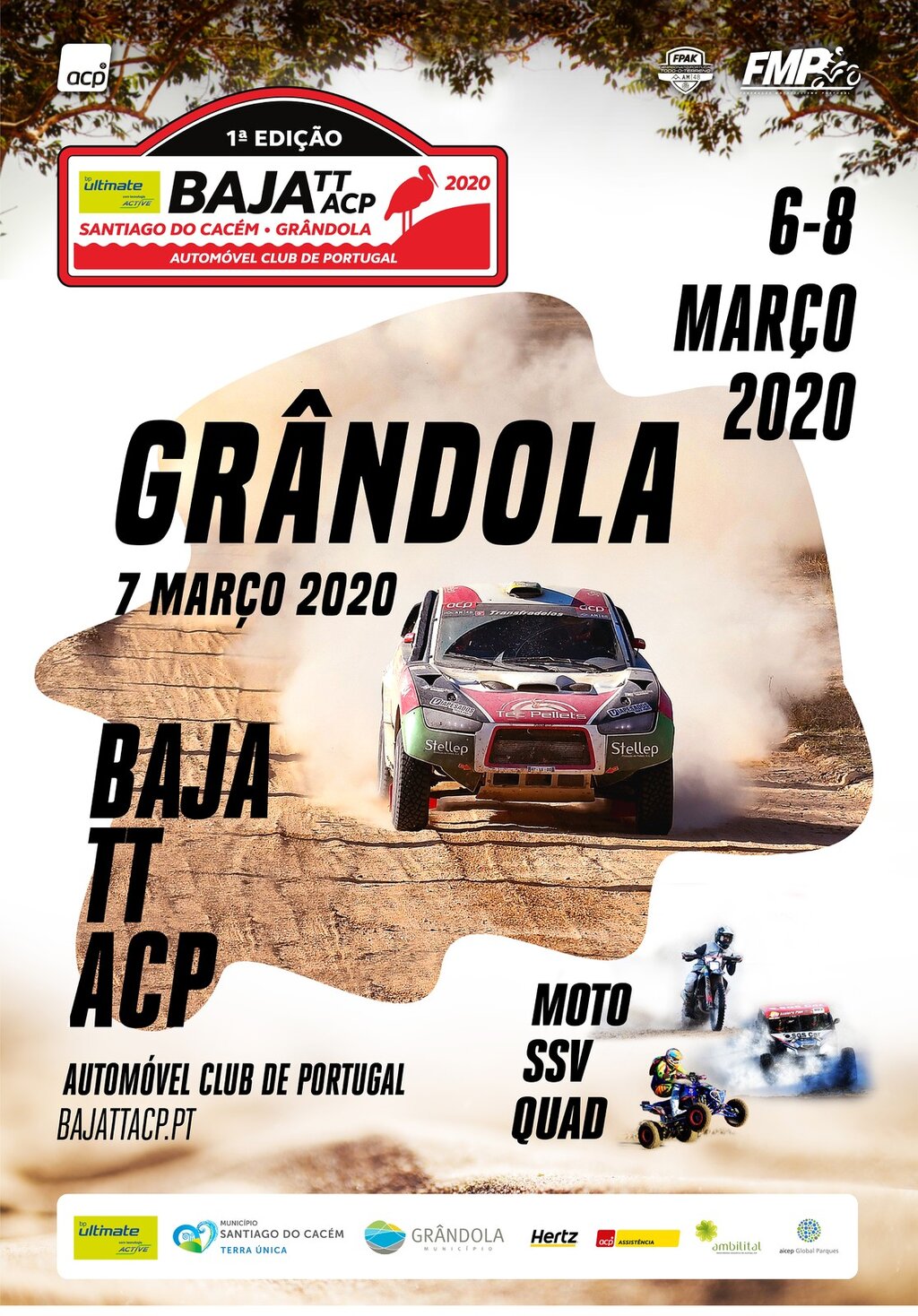 Arranca hoje a Baja TT ACP Santiago do Cacém /Grândola