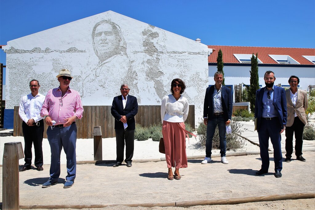 A Secretária de Estado do Turismo visita concelho de Grândola