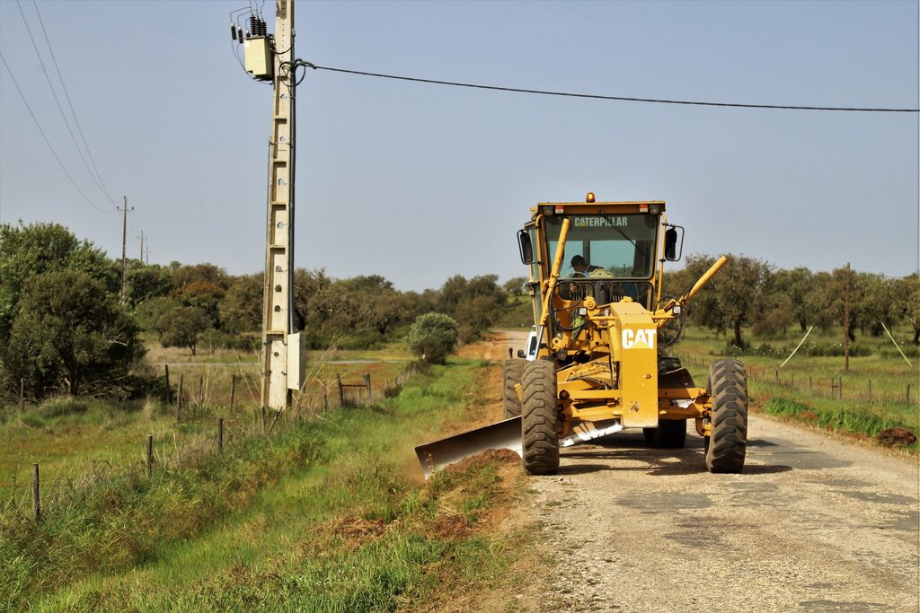 Já começaram as obras de beneficiação da “Estrada do Viso”
