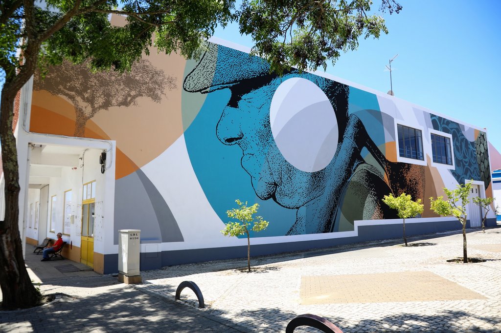 Intervenção Artística de Daniel Eime integra circuito de Arte Urbana do Município de Grândola 