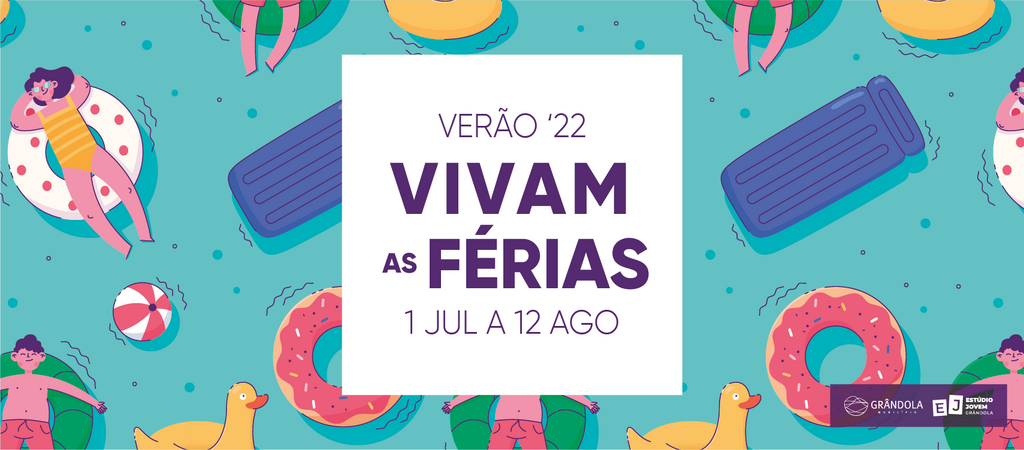 “Vivam as Férias de Verão” com inscrições abertas a partir de hoje!