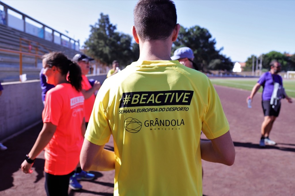 Município de Grândola associa-se à Semana Europeia do Desporto - #BEACTIVE – 23 a 30 de setembro