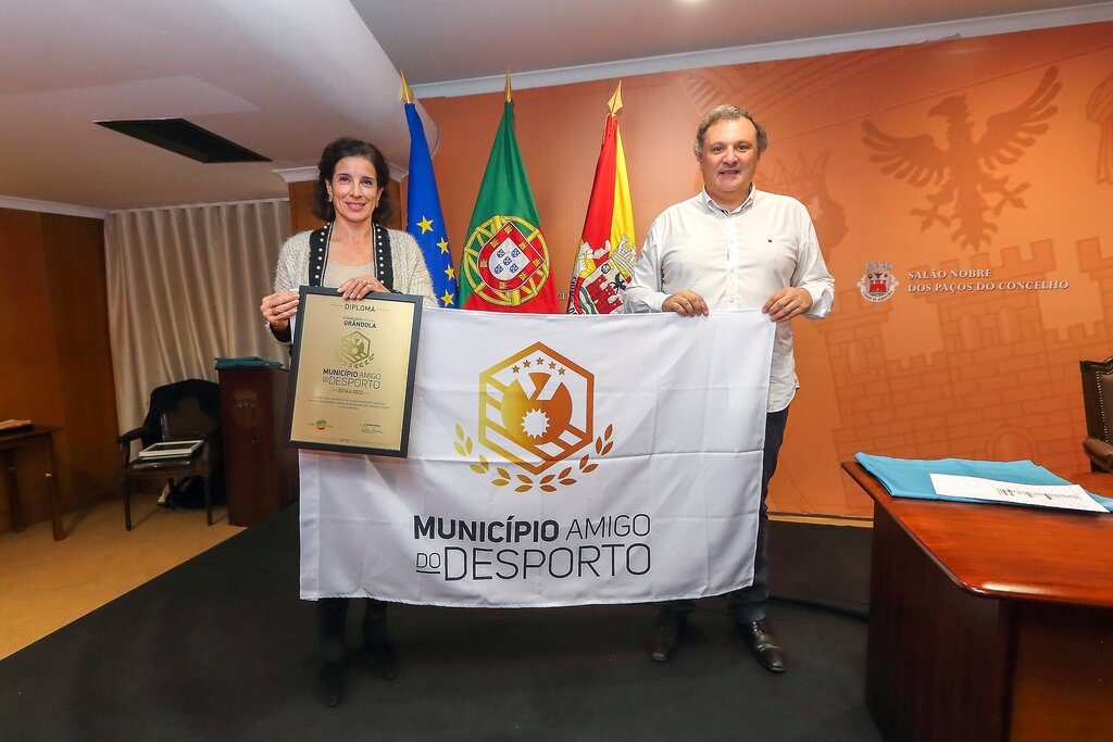 Grândola recebe galardão “Município Amigo do Desporto 2022”