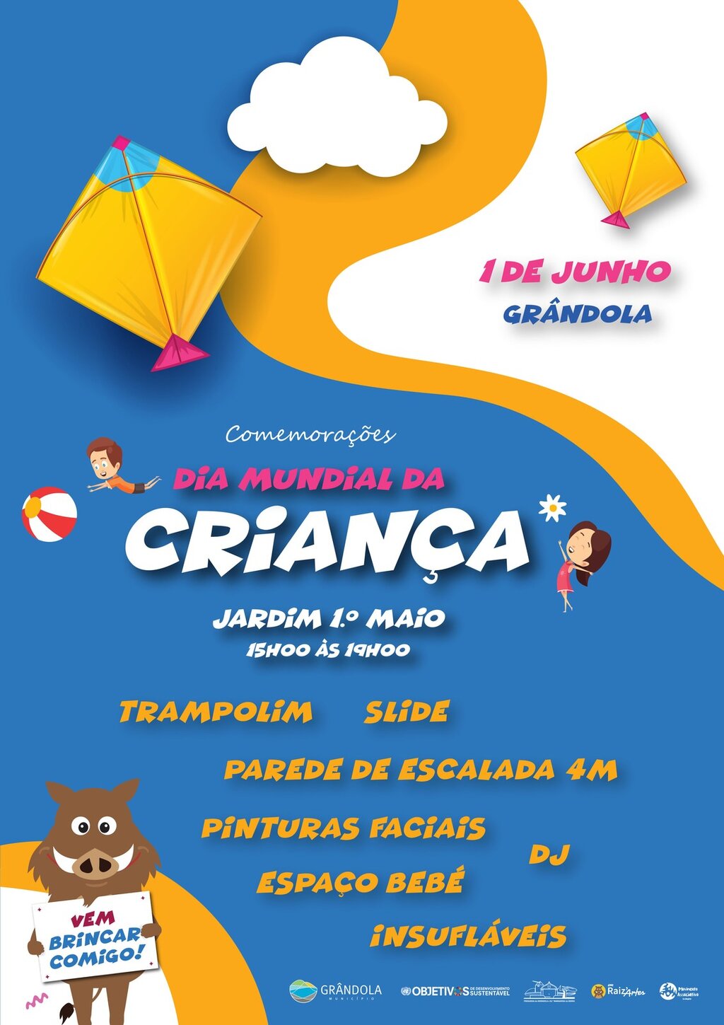 Município celebra o Dia Mundial da Criança com uma grande Festa!