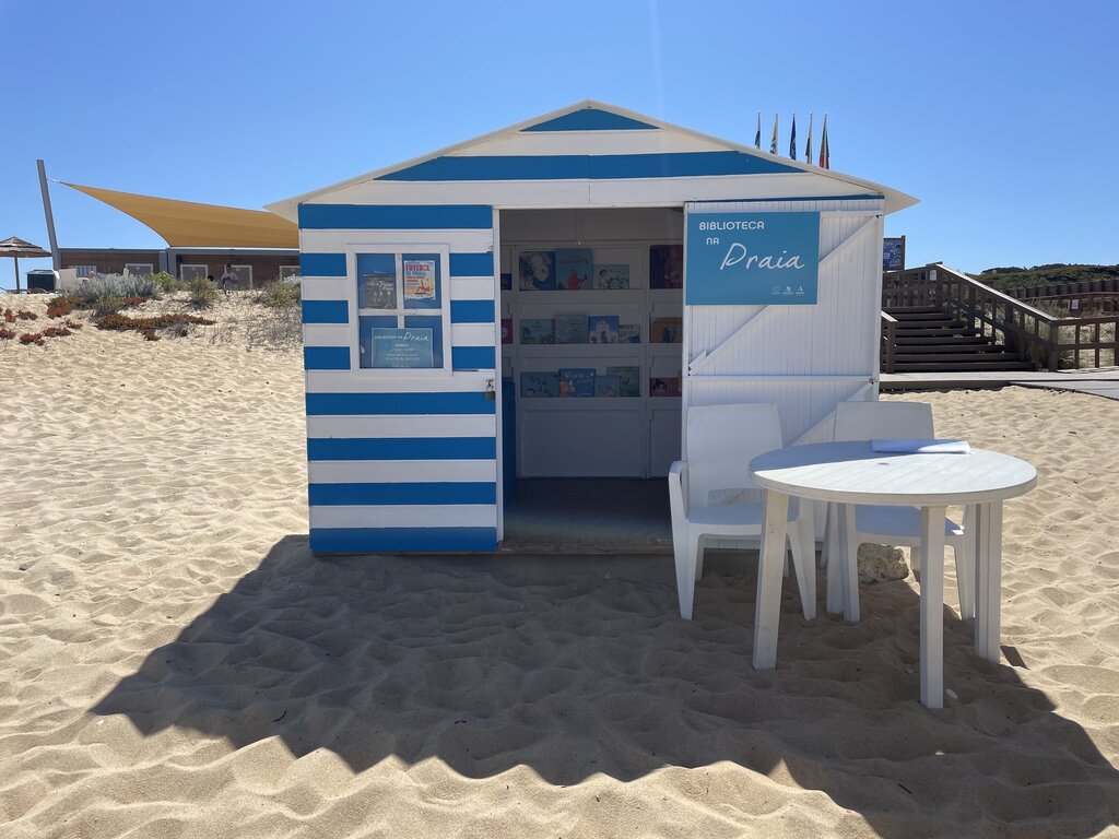 BIBLIOTECA NA PRAIA | PRAIAS DE MELIDES E CARVALHAL | CONTRATAÇÃO DE JOVENS