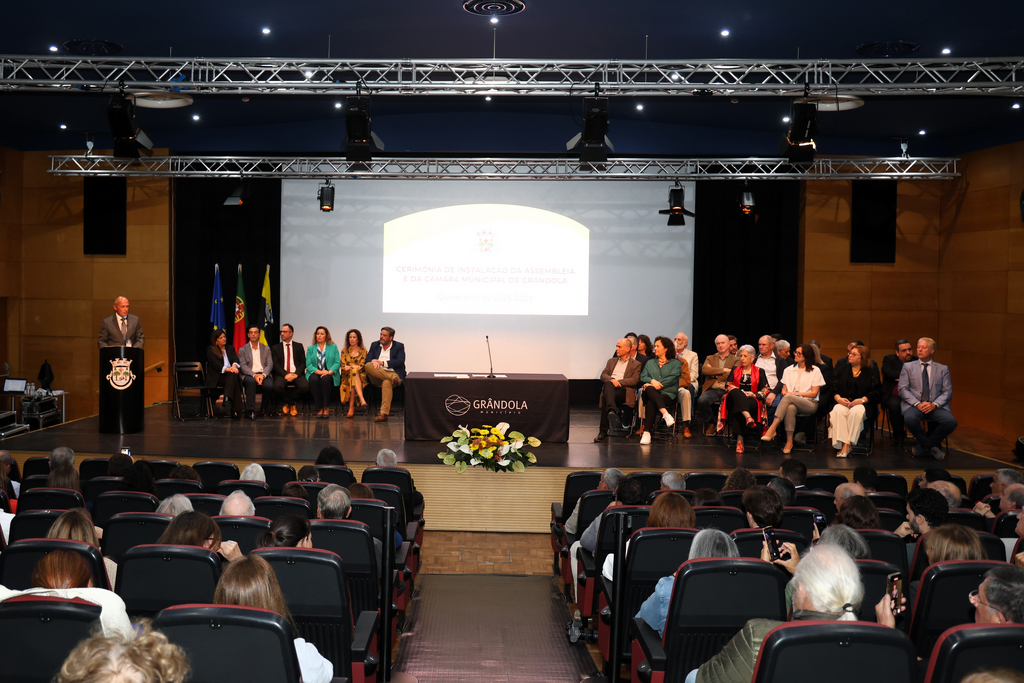 Tomada de posse da Câmara e da Assembleia Municipal