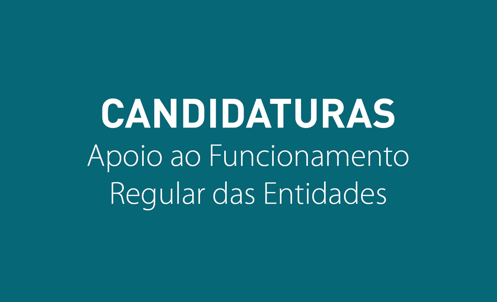 Candidaturas já arrancaram. Candidate-se até 8 de janeiro 