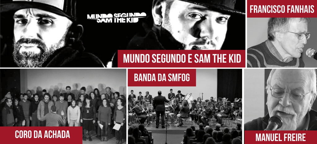 Espetáculo de Lançamento do Observatório da Canção de Protesto * Mundo Segundo e Sam the Kid, Fra...