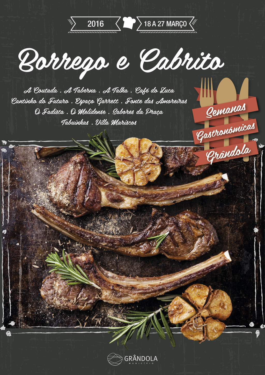 Grândola apresenta Semana Gastronómica do Borrego e Cabrito