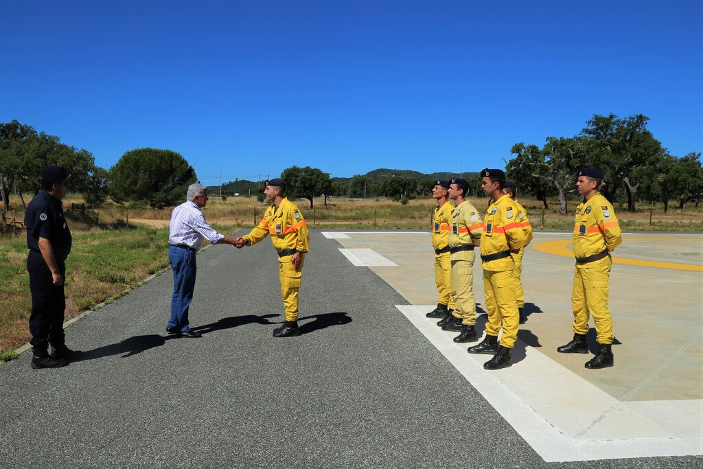 Apresentação do Dispositivo de Combate a Incêndios