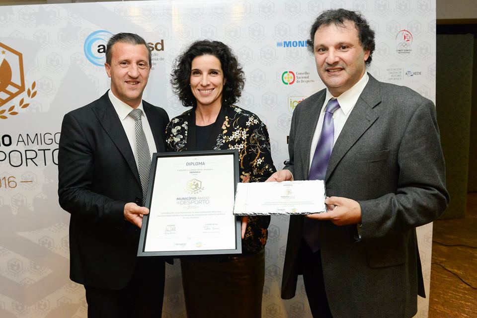 Grândola recebe galardão “Município Amigo do Desporto”