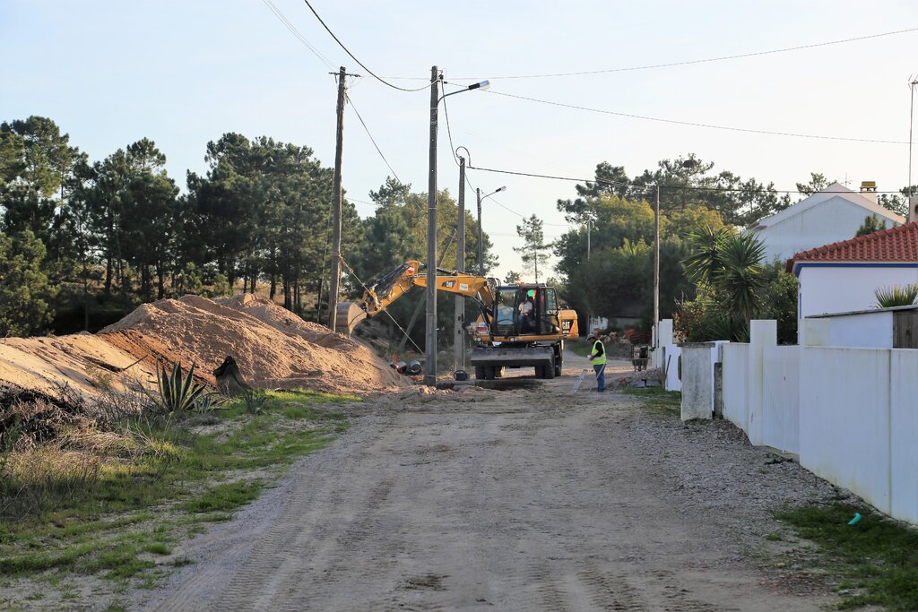 Já iniciou a construção de infraestruturas no Loteamento L1 – Carvalhal