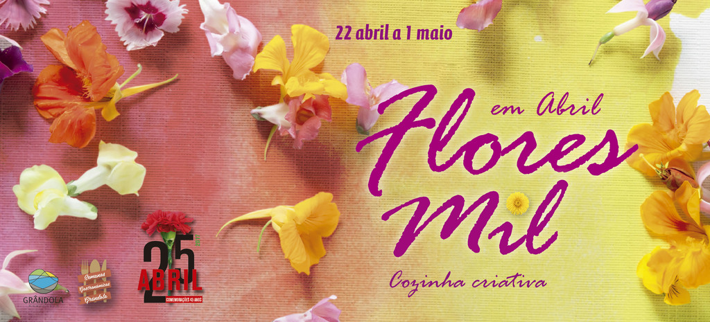 Na Vila Morena Celebra-se Abril com Flores - Mostra Gastronómica “Em Abril Flores Mil” 