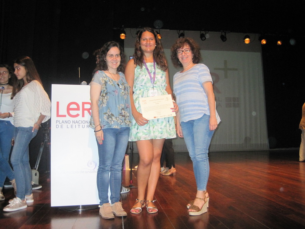 Inês Filipa Pereira, aluna de Grândola obteve o 3º lugar na Final do Concurso Nacional de Leitura
