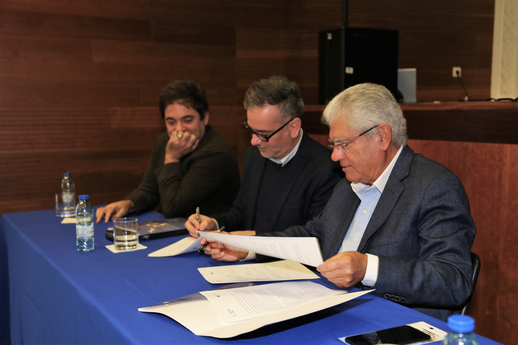 Município de Grândola e Faculdade de Belas Artes da Universidade de Lisboa assinaram hoje um prot...